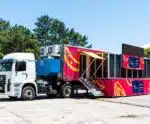 Confira! Carreta com cozinha e 7 toneladas de doações para Mimoso