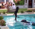 Noite no BBB 24 com ‘Sincerão’ tem briga e roupas de Davi jogadas na piscina