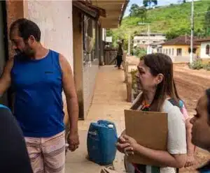 Chuva no ES: Muniz Freire realiza força-tarefa Muniz Freire