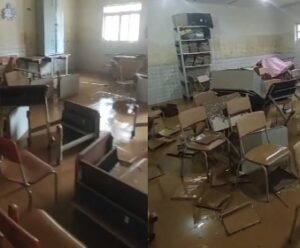 Escolas destruídas: Vargem Alta suspende aulas por tempo indeterminado