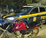 Motocicleta é recuperada pela polícia em Iúna