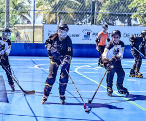 Espírito Santo ganha primeira quadra de hóquei e patinação Quadra de Hockey na Praça dos Desejos, em Vitória.