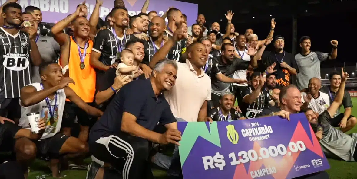 Rio Branco AC, campeão do Capixabão 2024 - equipe capixaba