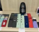 PM apreende mais de 70 Iphones escondidos em painel de carro no ES
