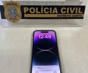 Operação Sinal: Polícia recupera no ES celular de morador da Bahia Celular de morador da Bahia