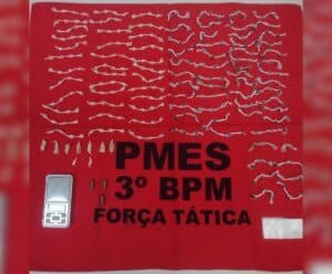 Homem é preso com mais de 300 unidades de drogas em Guaçuí Homem preso com drogas em Guaçuí