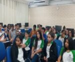 Alunos de Alegre participam de palestra sobre Educação Empreendedora