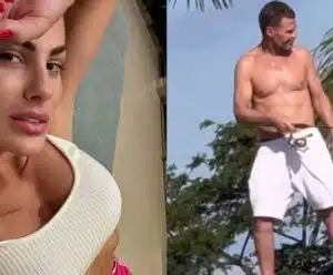 Mariana Polastreli mostra Eduardo Costa sem camisa: “Olha esse corpo” Mariana Polastreli e Eduardo Costa