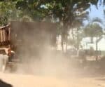Mimoso do Sul: agora a preocupação é com a poeira
