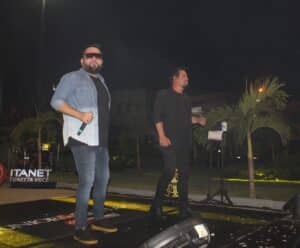 Live beneficente arrecada alimentos em Calçado Live