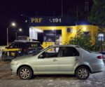 Motorista é preso em flagrante na BR-101 com carro furtado