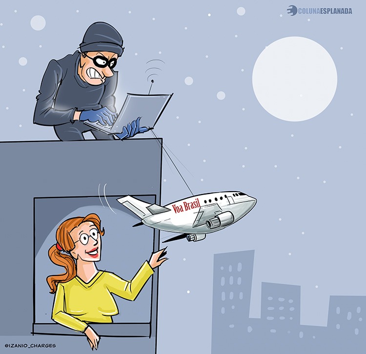 Charge: Izânio Façanha Charge: Izânio Façanha