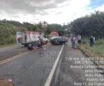 GRAVE: acidente na BR-101 Sul, em Atílio Vivácqua, mata duas pessoas