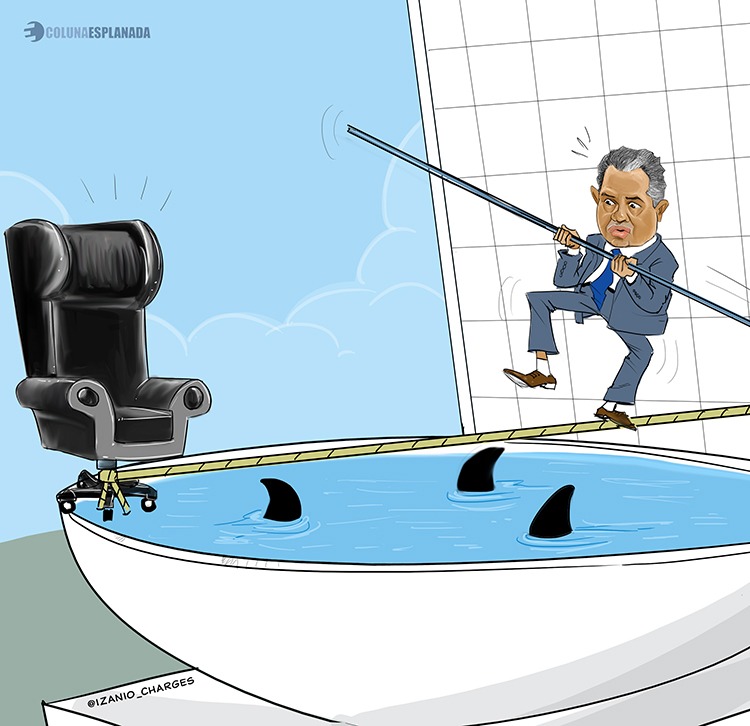 Charge: Izânio Façanha Charge: Izânio Façanha