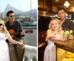 Colin e Penelope, de ‘Bridgerton’, curtem a praia e provam comidas típicas no Rio