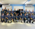 PMs participam de curso para utilização de arma “Taser 7” em Alegre