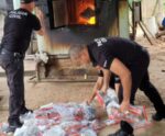 Cerca de 100kg de drogas são incinerados em cidade do ES