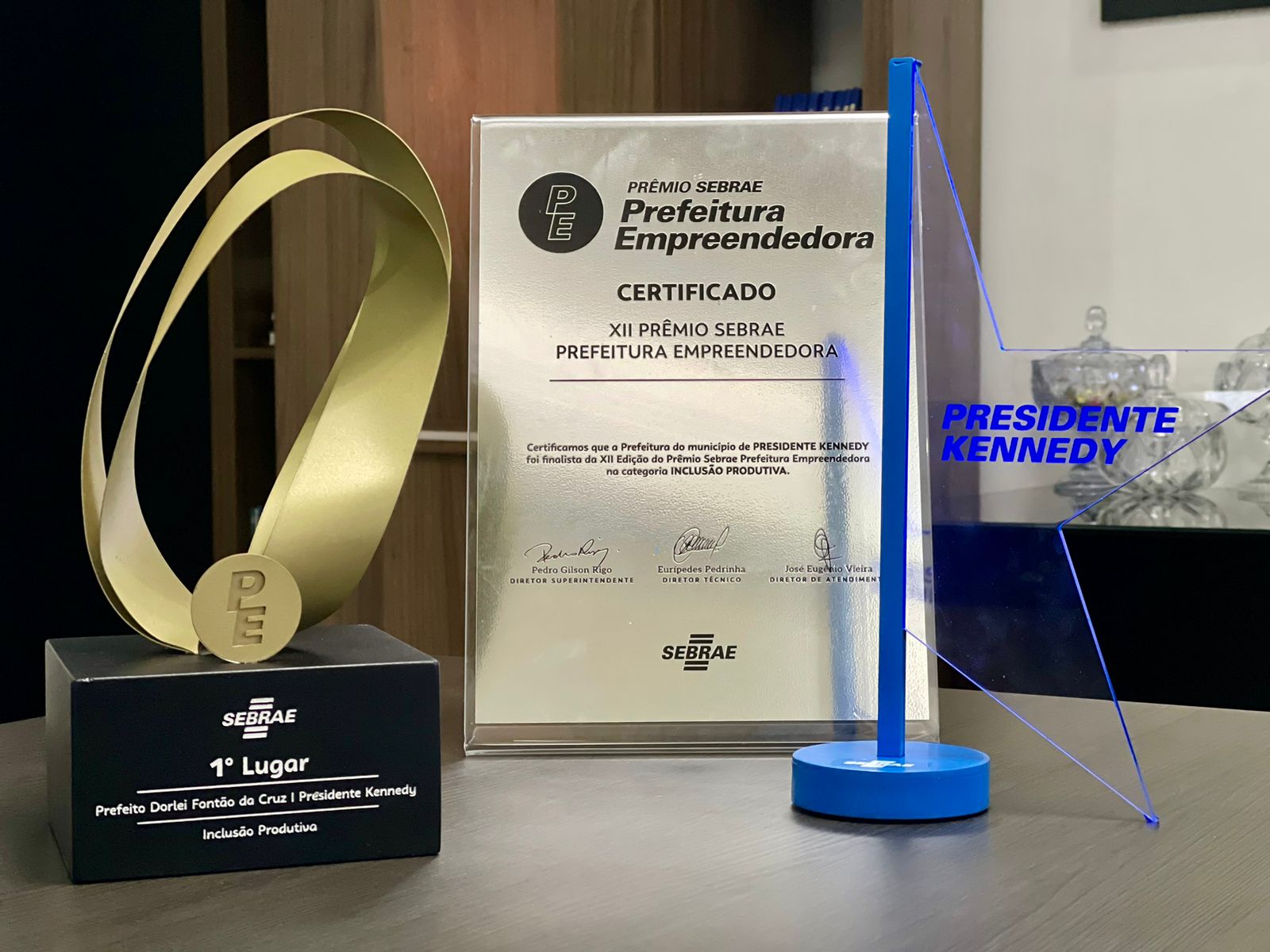 O primeiro lugar veio com o Programa de Inclusão Produtiva O primeiro lugar veio com o Programa de Inclusão Produtiva