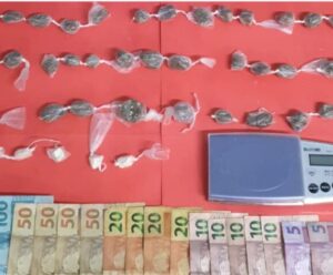 Polícia prende suspeito de tráfico após denúncias em Atílio Vivácqua Jovem preso em Atílio Vivácqua