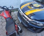 Motociclista é preso com arma e moto clonada na BR-101