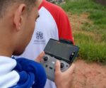 Conceição: estudantes realizam aerofotogrametria com drone