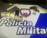 PM apreende drogas e um revólver durante abordagem em Irupi