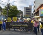 Kennedy realiza caminhada de prevenção aos acidentes de trânsito