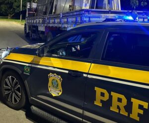 Após carregar em Cachoeiro, motorista tem carga apreendida pela PRF PRF apreende carga irregular