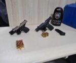 PM recupera veículo com restrição e apreende armas e munições no ES