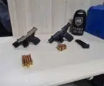 PM recupera veículo com restrição e apreende armas e munições no ES
