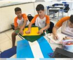 Escola de Alegre desenvolve dinâmica em aula de Vexilologia