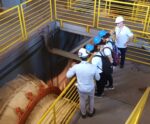 Estudantes visitam Pequena Central Hidrelétrica da BRK em Cachoeiro