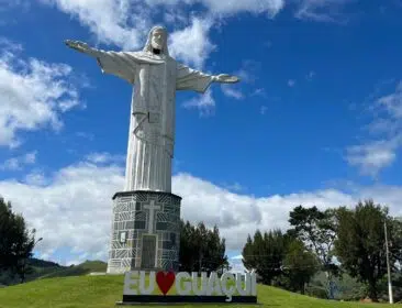 Você conhece o Cristo de Guaçuí? Aproveite para visitar durante o FIG