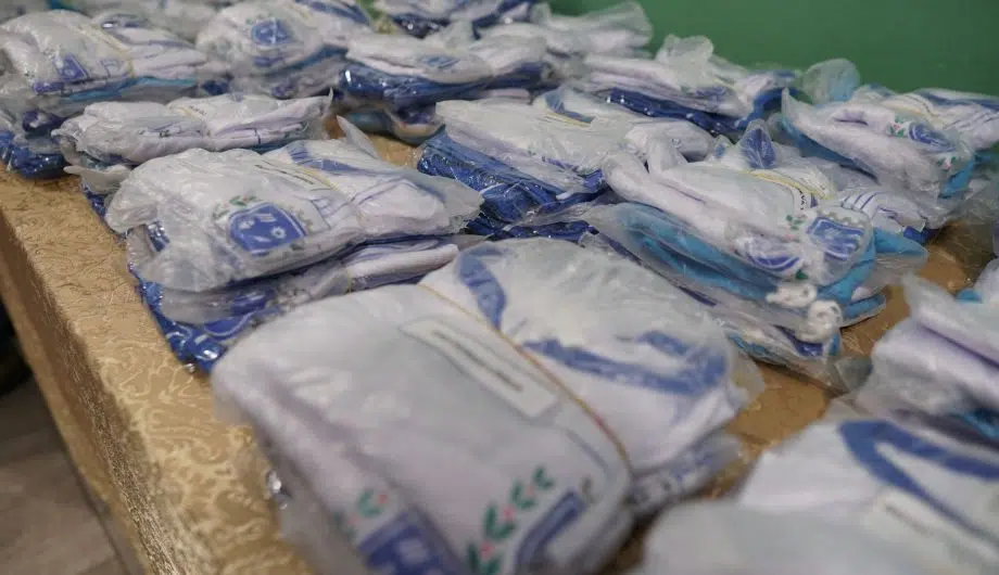 Uniformes novos em Cachoeiro