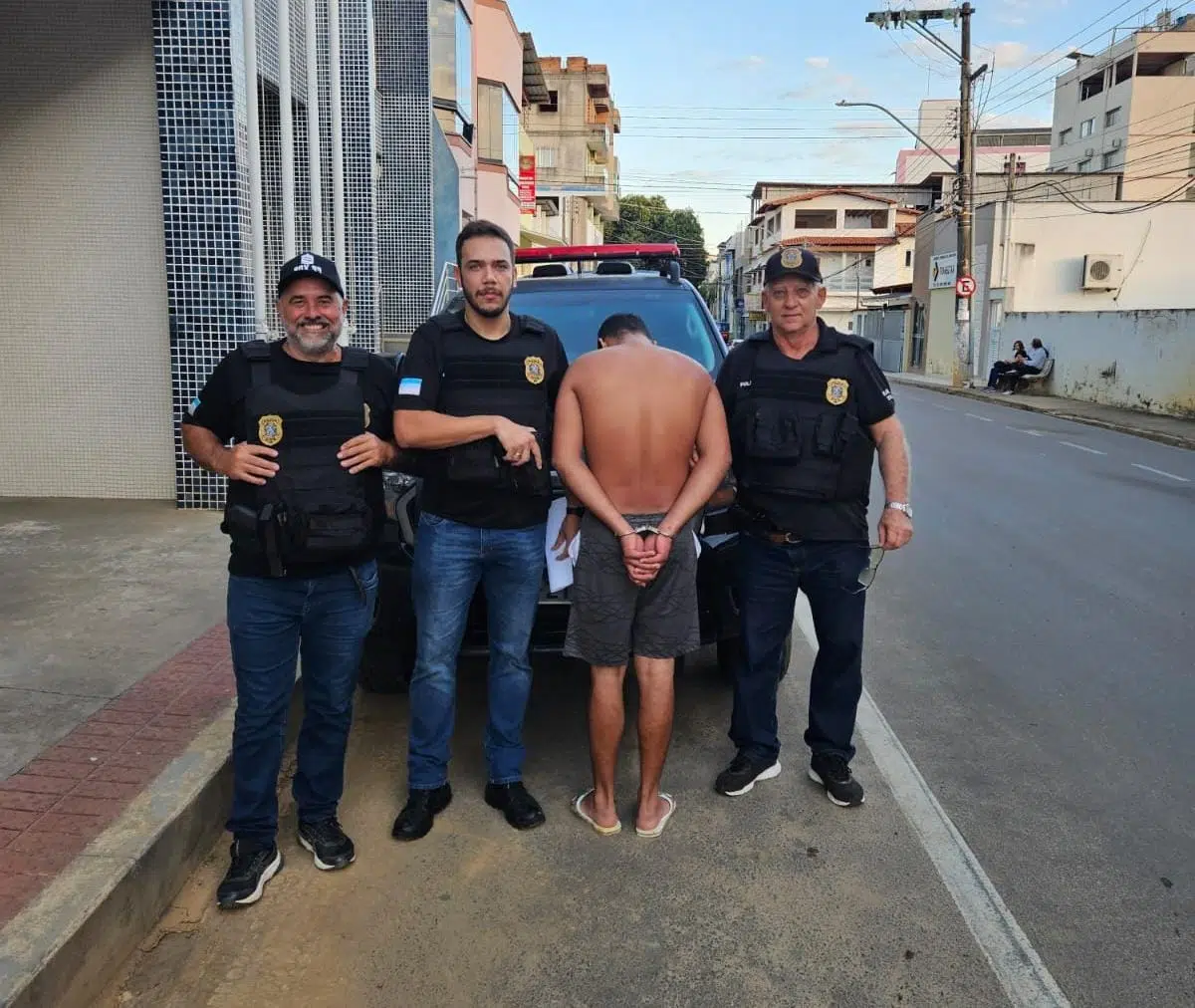 Suspeito de homicídio é preso no Espírito Santo