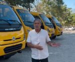 Presidente Kennedy: parceria garante mais seis ônibus para educação