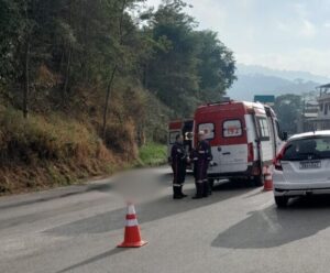 Motociclista morre em acidente grave na ES 164, em Vargem Alta acidente em Vargem Alta