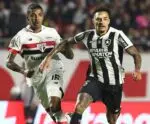 Lucas faz gol, mas não consegue levar o São Paulo à vitória diante do Botafogo