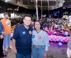 Cariacica: Euclério anuncia Shymenne como vice na campanha de reeleição