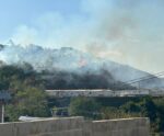 Mais um! Incêndio em vegetação preocupa moradores em Cachoeiro; veja vídeo