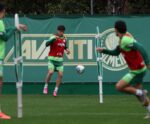 Palmeiras treina sem Estevão e encerra preparação para oitavas