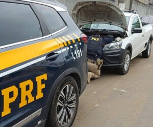 PRF recupera dois veículos roubados em menos de cinco horas no ES PRF/Veículos roubados