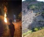Vídeo| Fogo em área de vegetação assusta moradores em Irupi