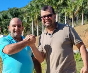 União: Ronaldo será vice de Dudu Queiroz em Divino de São Lourenço Divino