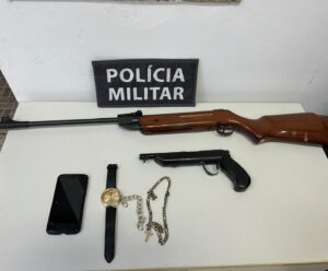 Suspeito de roubo com passagens pela Justiça é preso em Guaçuí Guaçuí