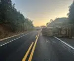 Acidente entre carro e caminhonete deixa feridos na BR-262, em Ibatiba