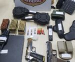 PF deflagra operação contra tráfico e comércio ilegal de armas no ES