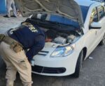 Homem é detido no ES com veículo com placas adulteradas