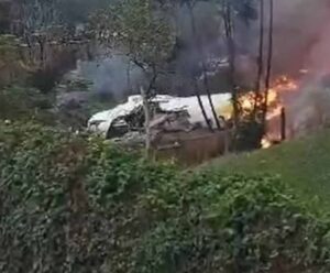 VÍDEO | Avião com capacidade para 68 passageiros cai no interior de SP Acidente de avião SP