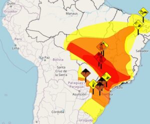 Inmet volta a emitir alerta de baixa umidade no Sul do ES; confira as cidades Alerta baixa umidade